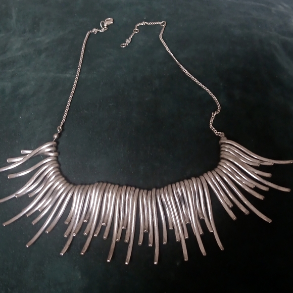 Vintage Boho Silver Necklace. - Picture 2 of 5